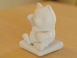 Modelo 3d de Maneki-neko -derroche de gato para impresoras 3d