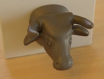  Bull head statue  3d model for 3d printers