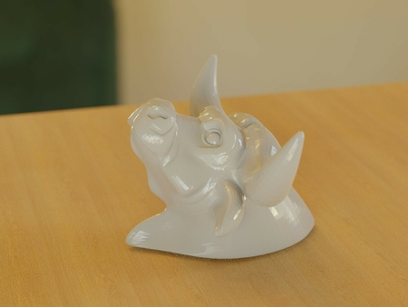 Modelo 3d de Toro cabeza trofeo para impresoras 3d