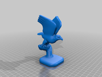  Eagle taking off  3d model for 3d printers