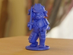  Samurai cat  3d model for 3d printers