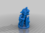  Roman soldier cat with spear  3d model for 3d printers