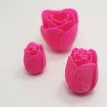  Anniversary roses  3d model for 3d printers