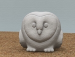  Lovely owl [free]  3d model for 3d printers