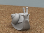 Modelo 3d de [libre] caracol para impresoras 3d