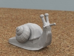 Modelo 3d de [libre] caracol para impresoras 3d