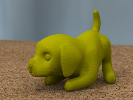  Baby beagle [free]  3d model for 3d printers