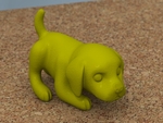  Baby beagle [free]  3d model for 3d printers