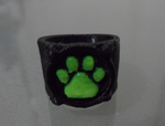 Modelo 3d de Chat noir del anillo para impresoras 3d