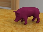  Eating boar  3d model for 3d printers