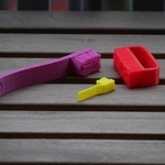  Bouldering brush - fully 3d printed!  3d model for 3d printers