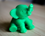 Modelo 3d de Bebé mastodonte para impresoras 3d