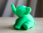 Modelo 3d de Bebé mastodonte para impresoras 3d