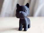 Modelo 3d de Boston terrier para impresoras 3d