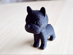 Modelo 3d de Boston terrier para impresoras 3d