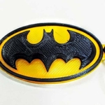 Modelo 3d de Batman clave de la cadena de para impresoras 3d