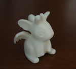  Mythical bunny  3d model for 3d printers