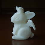 Modelo 3d de Mítico conejo para impresoras 3d