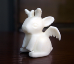  Mythical bunny  3d model for 3d printers