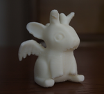  Mythical bunny  3d model for 3d printers