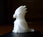  凤头鹦鹉 3D 打印机的 3D 模型