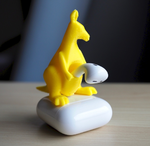  袋鼠 3D 打印机的 3D 模型