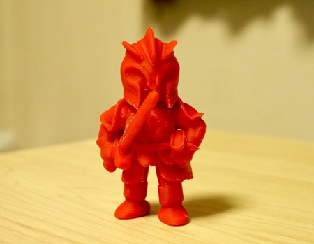  Intimidating knight  3d model for 3d printers