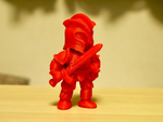  Intimidating knight  3d model for 3d printers