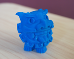  Funny shisa -open mouth-  3d model for 3d printers