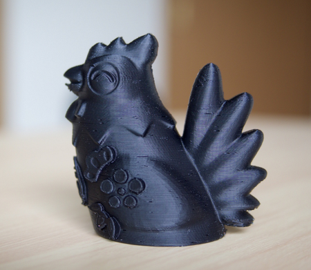 Crowing rooster  3d model for 3d printers
