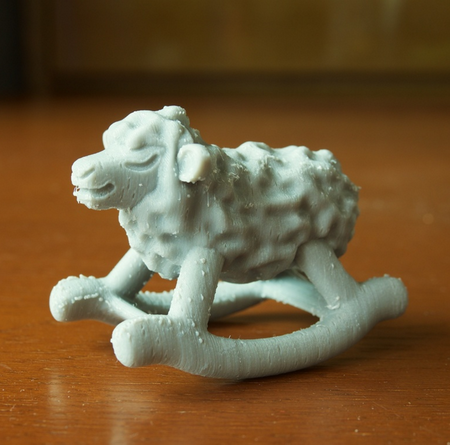  Rocking sheep  3d model for 3d printers