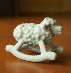  Rocking sheep  3d model for 3d printers