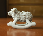  Rocking sheep  3d model for 3d printers