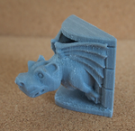  Gargoyle wall sculpture  3d model for 3d printers