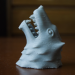  Wolf's head  3d model for 3d printers