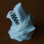  Wolf's head  3d model for 3d printers