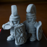  Fighting roman soldier  3d model for 3d printers