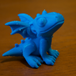 Modelo 3d de Lindo dragón para impresoras 3d