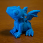  Cute dragon  3d model for 3d printers