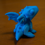  Cute dragon  3d model for 3d printers