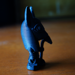 Modelo 3d de De pie anubis para impresoras 3d