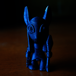 Modelo 3d de De pie anubis para impresoras 3d