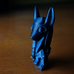  Standing anubis  3d model for 3d printers