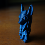 Modelo 3d de De pie anubis para impresoras 3d