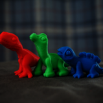  Cute tyrannosaurus rex  3d model for 3d printers