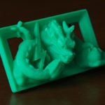  Dragon in the cloud  3d model for 3d printers