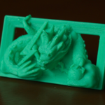  Dragon in the cloud  3d model for 3d printers