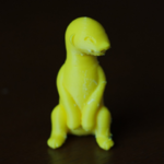  Sitting meerkat  3d model for 3d printers