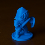  Fighting knight  3d model for 3d printers