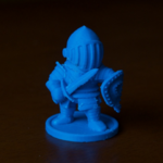  Fighting knight  3d model for 3d printers